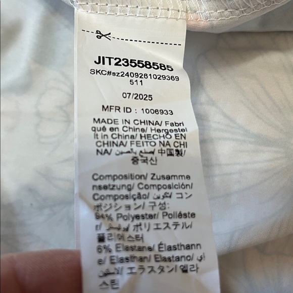 Emery Rose NWT Floral Print Drop Shoulder Kimono Boho Beach 0X - Picture 5 of 10